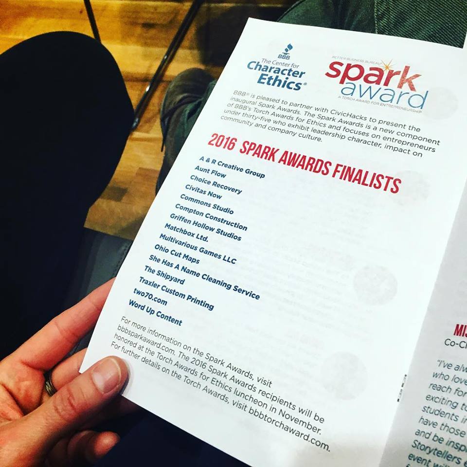 Spark Award Finalists 2016